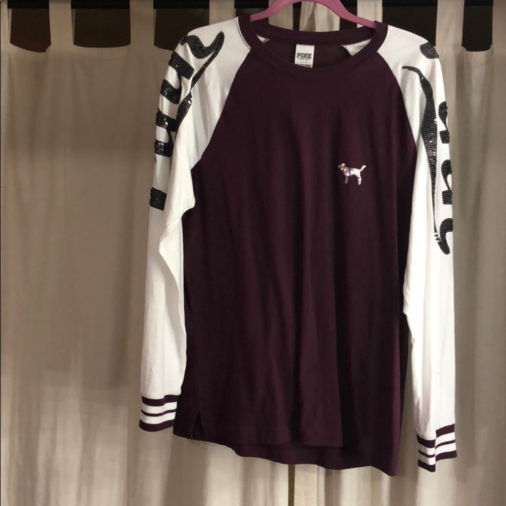 PINK long sleeve jersey shirt